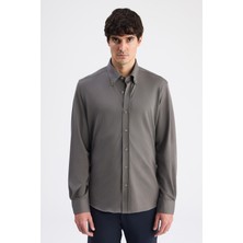 D'S Damat Ds Damat Comfort Vizon Oxford Gömlek 6HC02G811304M