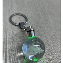 İlanib Ticaret Ledli Ayasofya Tasarımı Kristal Anahtarlık