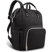 Zenvia Termal Bölmeli Anne Bebek Çantası Siyah Renk ZNV-TTT3245