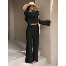 Luxetique Ajurlu Pantolonlu Takım