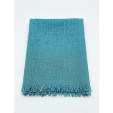 Al Tuhafiye Altuhafiye Keten Dokulu Kare Eşarp - 90X90 cm Saf Görünüm