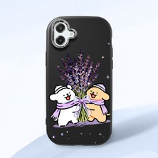Ucuc Samsung Galaxy A07 4g Uyumlu Darbe Emici Kamera Korumalı Siyah Silikon Özel Baskı Desenli Kılıf