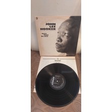 Plakperest John Lee Hooker – Mad Man Blues - 1984 Japonya Basım  Lp Albüm Plak
