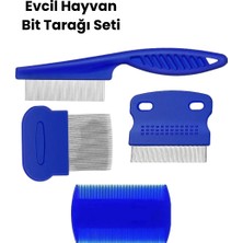 İlanib Ticaret Bit, Pire ve Tüy Temizliğine Uygun Çok Amaçlı Evcil Hayvan Tarağı Seti