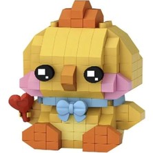 İlanib Ticaret LZ-8635 Loz Civciv 170 Parça Block Oyuncak-Mini Poşet