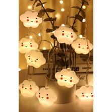 İlanib Ticaret Bulut Şeklinde LED Şerit Lamba 12 Adet