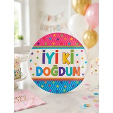 Parti Adresi Funstar İyi Ki Doğdun Tabak 23 Cm