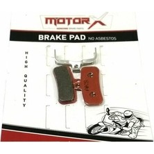 Motorx Bisiklet Fren Disk Balatası Mtb Shimano D03S / M820 Bp 1004 Kırmızı