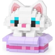 İlanib Ticaret LZ-8641 Loz Kedi 170 Parça Block Oyuncak-Mini Poşet