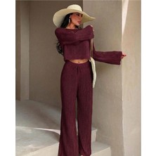 Luxetique Ajurlu Pantolonlu Takım