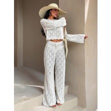 Luxetique Ajurlu Pantolonlu Takım