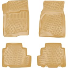 BSG Rizline Chevrolet Captiva 2006+ 3D Havuzlu Paspas - BEJ