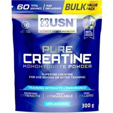USN Pure Superior Creatine Monohidrat 300 Gram 60 Servis - Usa Menşei