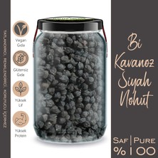 Zencefil Organik Siyah Nohut Bi Kavanoz 660 Cc. Cam Kavanozda 500 Gr. Siyah Nohut