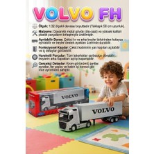 Farbu Oyuncak Welly 1:32 Ölçekli Lisanslı Orjinal Volvo Fh Dorseli Koleksiyonluk Model Oyuncak Tır