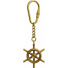 İlanib Ticaret Pirinç Dümen Anahtarlık - Model 2