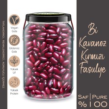 Zencefil Organik Kırmızı Fasulye Bi Kavanoz 660 Cc. Cam Kavanozda 500 Gr. Kırmızı Fasülye Kurusu