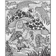 İlanib Ticaret Rainbows Magic Painting Book (Magic Painting Books)