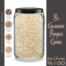 Zencefil Organik Beyaz Kinoa Bi Kavanoz 660 Cc. Cam Kavanozda 480 Gr. Beyaz Kinoa