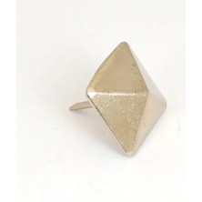 İlanib Ticaret Eco Lounge Febko Altın, Sarı Piramit Kabara Raptiye 24 mm - 100 Adet