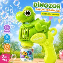 Dino Balon Tabancası – Eğlenceli Köpük Baloncuk Makinesi