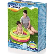 Keskin Sound Bestway 70 cm 3 Bölmeli Şişme Zemin Havuz