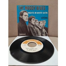 Plakperest The Moody Blues - Night In White Satin  - 1967 Belçika Basım  45LIK Plak-2.el