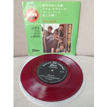 Plakperest The Anımals - The House Of Rising Sun - 1965 Japonya Basım  Ep Plak - Kırmızı Plak-2.el