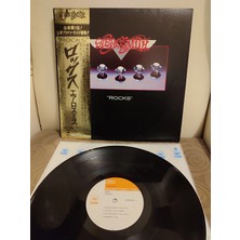 Plakperest Aerosmıth - Rocks  1976 Japonya Basım Plak - Obi’li 2.el