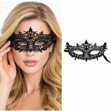 Luord-Store Siyah Dantel Venedik Maskesi Kadın – Zarif Parti &amp; Balo Maskesi 4 No