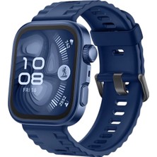 Zayka Mey Ithalat®  Huawei Fit 4 Nova Silikon Kordon - Lacivert