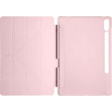 Uravas Store Galaxy X610 Tab S9 Fe 12.4 Kılıf Kalemlikli Mars Tablet Kılıfı - Gold