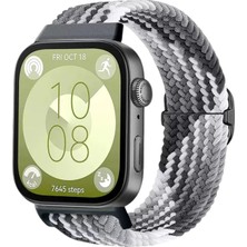 Zayka Mey Ithalat®  Huawei Fit 4 Star Kordon - Gri-Siyah