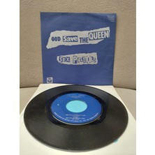 Plakperest Sex Pıstols   ‎– God Save The Queen  - 1977  Japonya Basım Nadir 45LIK Plak-2.el