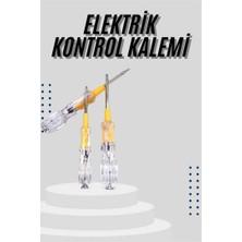Zero Land Muratech Kontrol Kalemi Çift Taraflı Uçlu Elektrik Akım Test