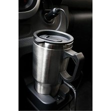 İlanib Ticaret Araç Içi Su Isıtıcı 12V Kahve Makinası Kupa Tip Mug Termos 1410
