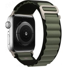 Zayka Mey Ithalat®   Watch 42MM Mountain Kordon - Siyah-Yeşil