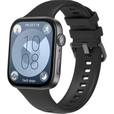 Zayka Mey Ithalat®  Huawei Watch Fit 3 Klasik Kordon - Siyah