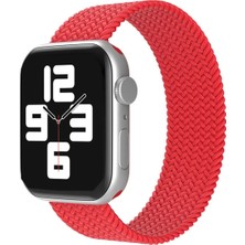 Zayka Mey Ithalat®   Watch 38MM Ayarlı Solo Silikon Kordon - Kırmızı