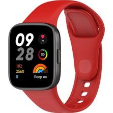 Zayka Mey Ithalat®   Redmi Watch 3 Klasik Kordon - Kırmızı