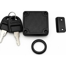 İlanib Ticaret Profesyonel Kare Çekmece Kilidi, Nikel, 22 Mm, 4x4 Cm, 2 Anahtarlı, Yüksek Kaliteli, Güvenli Kilit, Dayanıklı, Ofis, Evrak Dolabı Uyumlu, Kolay Montaj, Mobilya Çekmece Kilidi, Siyah