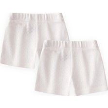 Cigit Ikili Klımalı Kız Boxer 2-9 Yaş Ekru