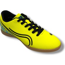 Walked 233-26 Futsal Erkek Salon Futbol Ayakkabı Sarı Siyah