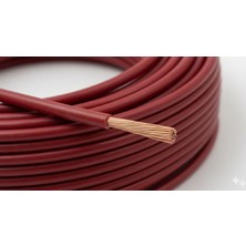 Belirtilmemiş 2,5mm² Nyaf Kablo Kırmızı 10 Metre 14AWG/14GA
