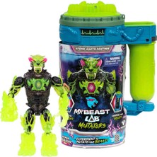 Moose Mrbeast Lab Mutators Hyper Fusion Serisi Panter Figürü Seti BTR18000 - Atomic Earth Panther