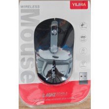 Yılıma QS-206 Siyah Kablosuz USB Dongle Mouse