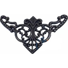 Uravas Store Dekoratif Köşe Süsü, Köşelik - Büyük, 31X55MM, Eskitme, 1 Adet