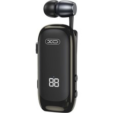 Xo Dijital Ekranlı Yaka Tipi Profesyonel Hd Mikrofonlu Tek Taraflı Bluetooth Kulaklık (BE51)