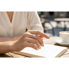 Xuping Jewelry Stil Incisi/xupıng Jewelry Baget Ortası Zirkon Yüzük
