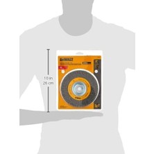 İlanib Ticaret Dewalt DW4905 Kıvrımlı Tel Disk, 15 cm Çap, 5/8-1/2 Inç Mil, Geniş Yüz